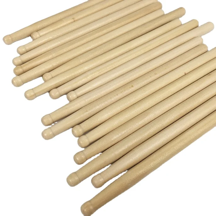 Solid beech wood rhythm stick small drum hammer  waist drum stick  drumming hammer