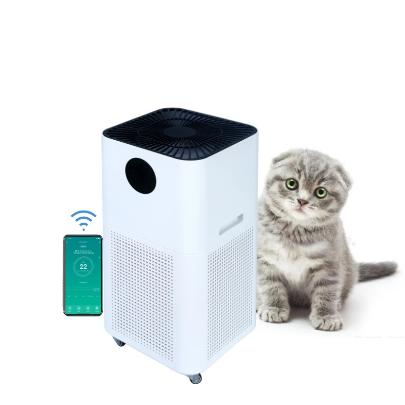 mini air purifier portable hepa WIFI Activated carbon air purifier h13 for home true hepa h13 filter CADR 500m3/h