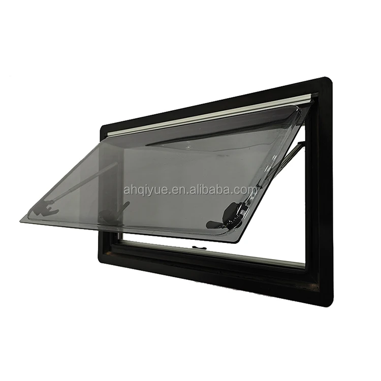1000x800mm RV Caravan Camper Trailer Aluminum Frame Acrylic Glass Hinged Window
