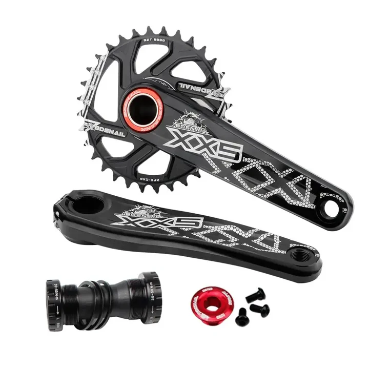 BCD 104 CNC Aluminum Bicycle Crank Set for MTB & Road Bike Parts.