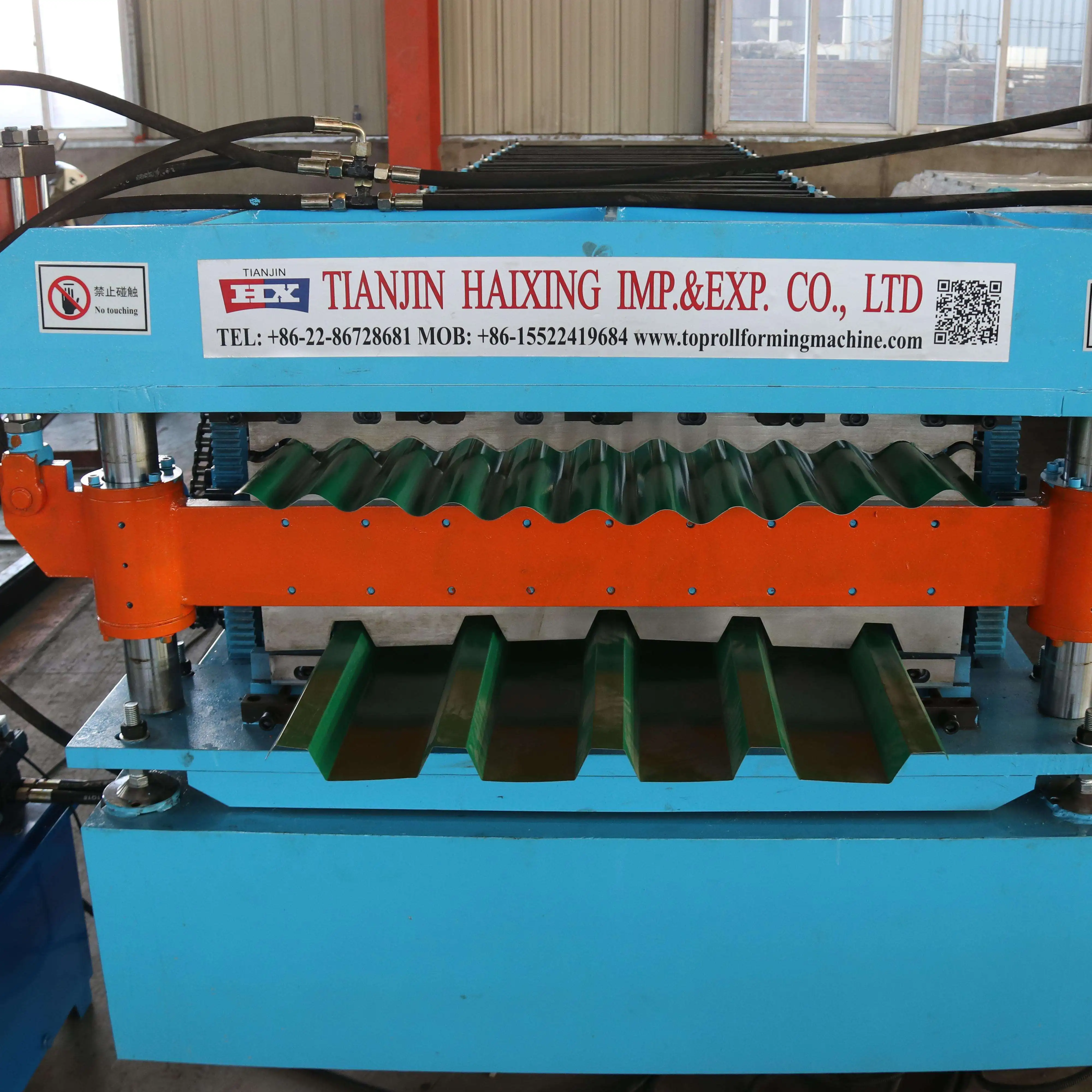 Best selling building material panel IBR roof tile sheet roll forming machine