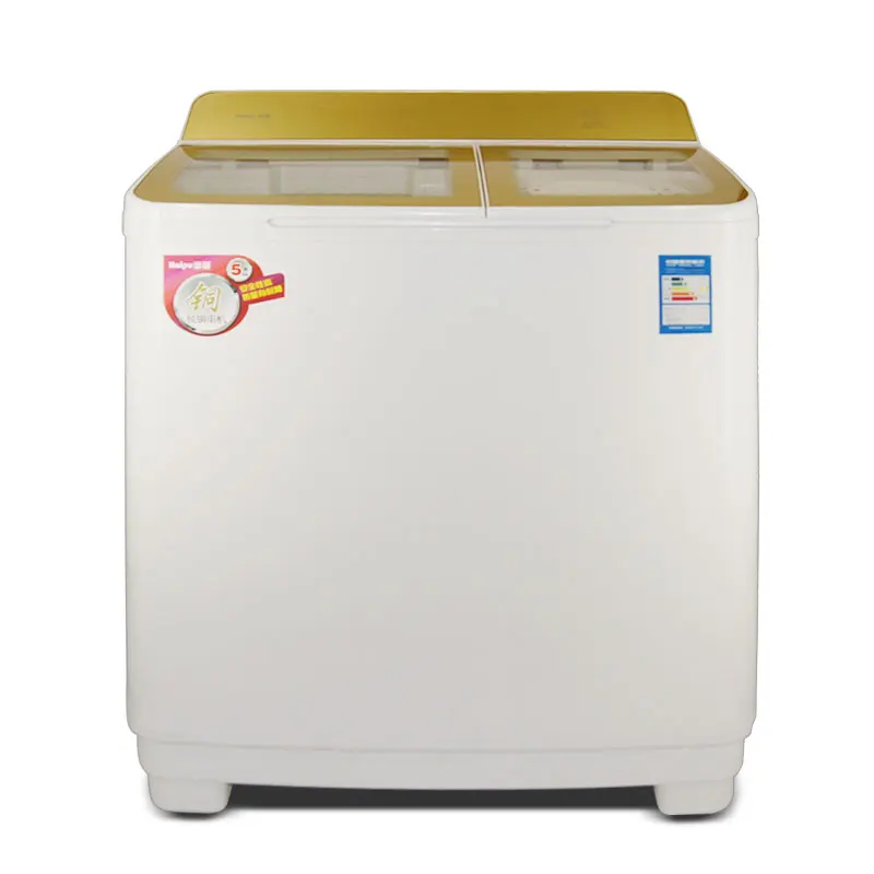 Оптовая продажа, бытовая двухцилиндровая белая маленькая Портативная стиральная машина для дома