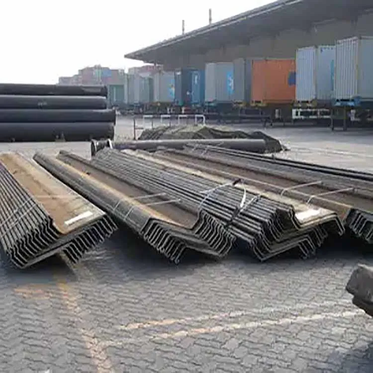 Z Type Hot Rolled 400x125 700x500 Steel Sheet Pile