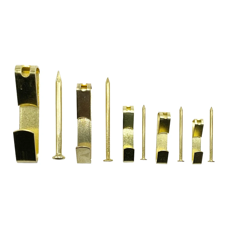 brass picture wall hangers hanging hooks picture frame hook nails plastic picture frame hook for customized