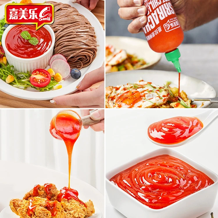 OEM factory price sriracha bulk sauces product hot chili spicy sauce