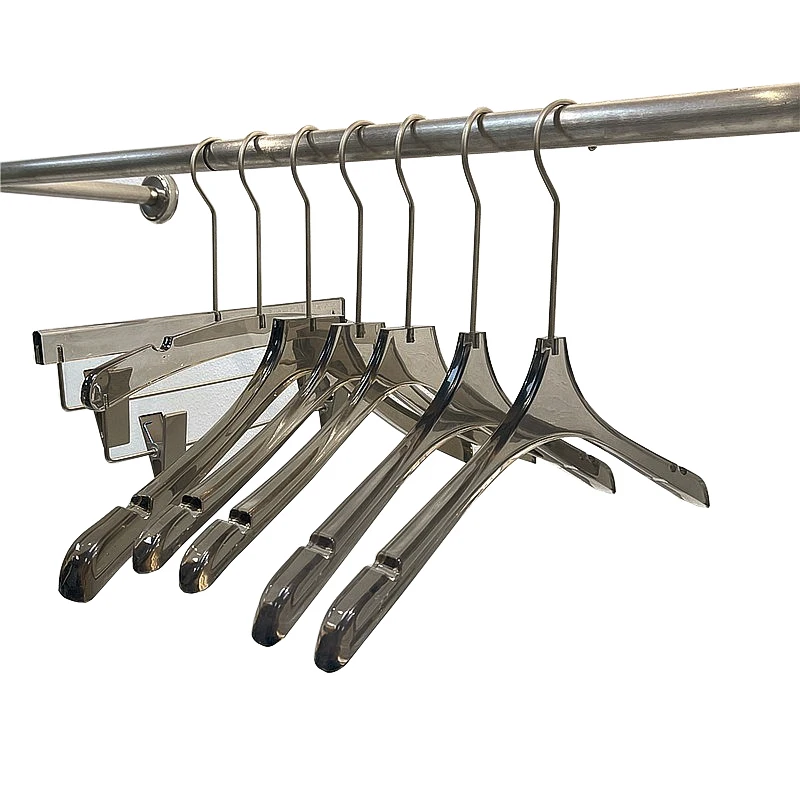 Smooth surface durable high impact plastic Non-Slip Grip Clothing Hanger