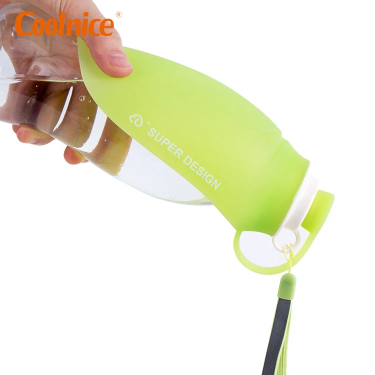 Amazon hot selling pet outdoor walking silicone foldable dog water