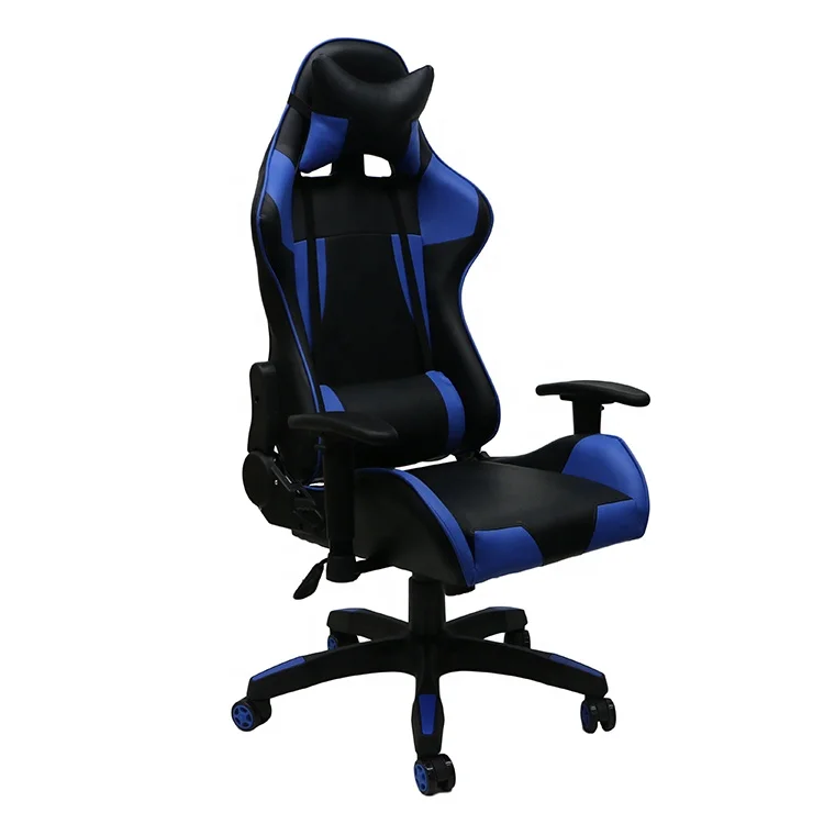 Гоночный Офисный Компьютерный игровой стул из искусственной кожи Silla складной дешевый с Rgb подсветкой и динамиками