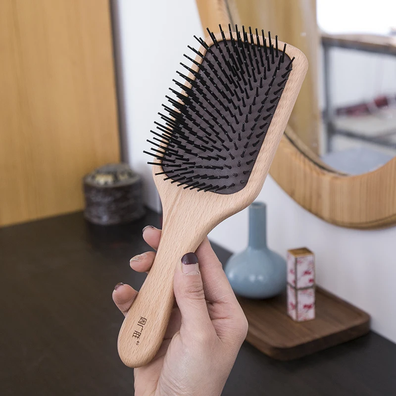 Massage Comb Gasbag Anti Static Hair Air Cushion Comb Hairbrush Wet/Dry Curly Detangle Hair Brush for Salon Hairdressing Styling