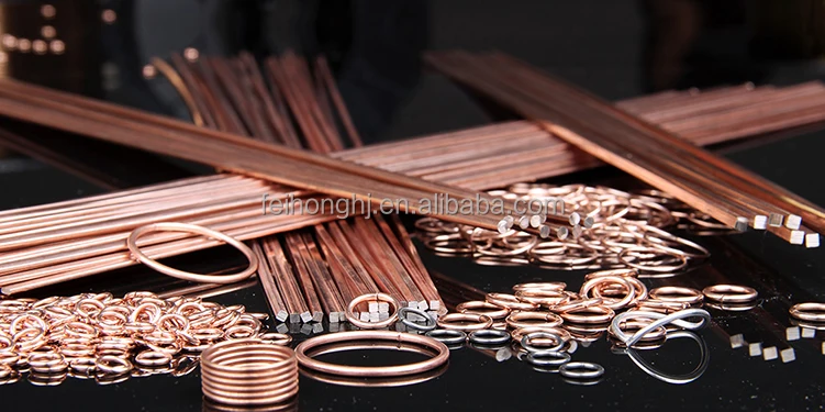 Phosphorus Copper Rod for Brazing Round Bar 2.0mm 3.0mm 3.2mm 4.0mm