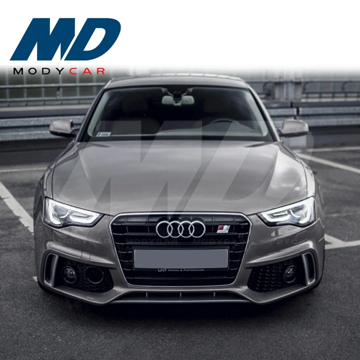 Передний бампер из стекловолокна в стиле карактера для AUDI A5 S5