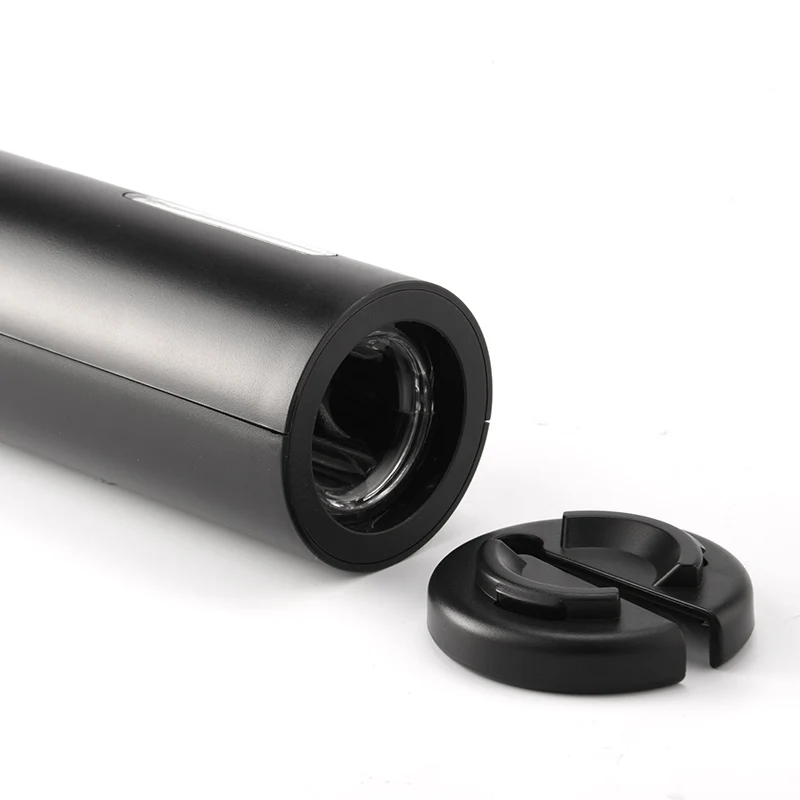 Visual design automatic corkscrew electric wine bottle opener electric wine opener with Tin foil cutter