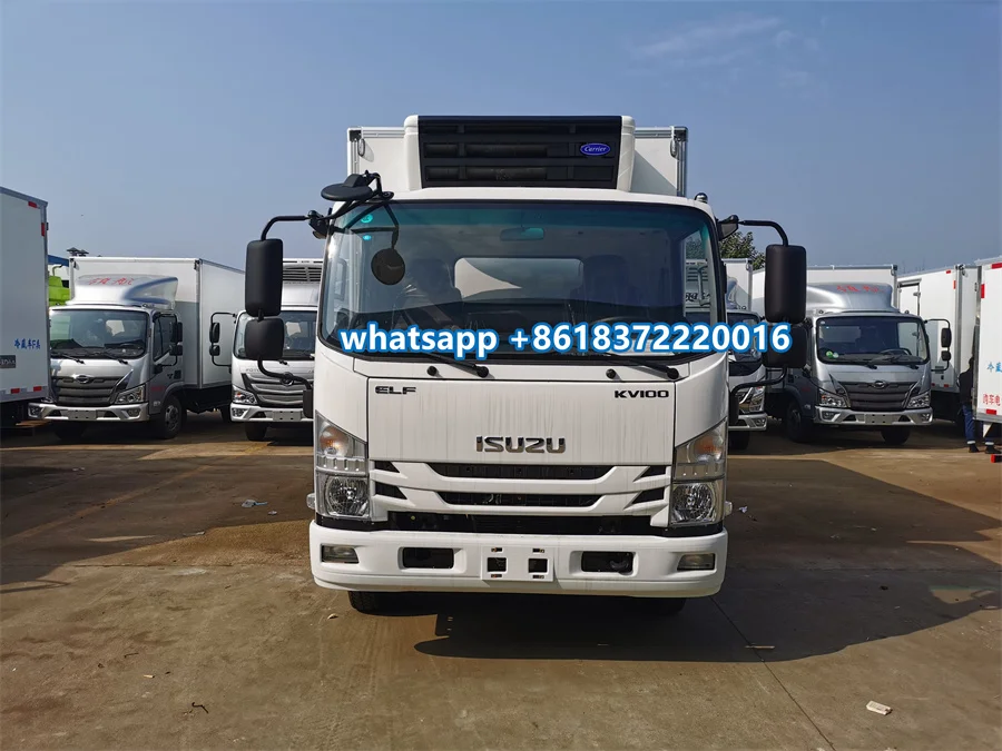 Новый рефрижератор Qingling elf kv100 5-тонный для продажи в России