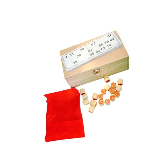 Classic Bingo Chips Russian Bingo Game Chess Family Party Board Games