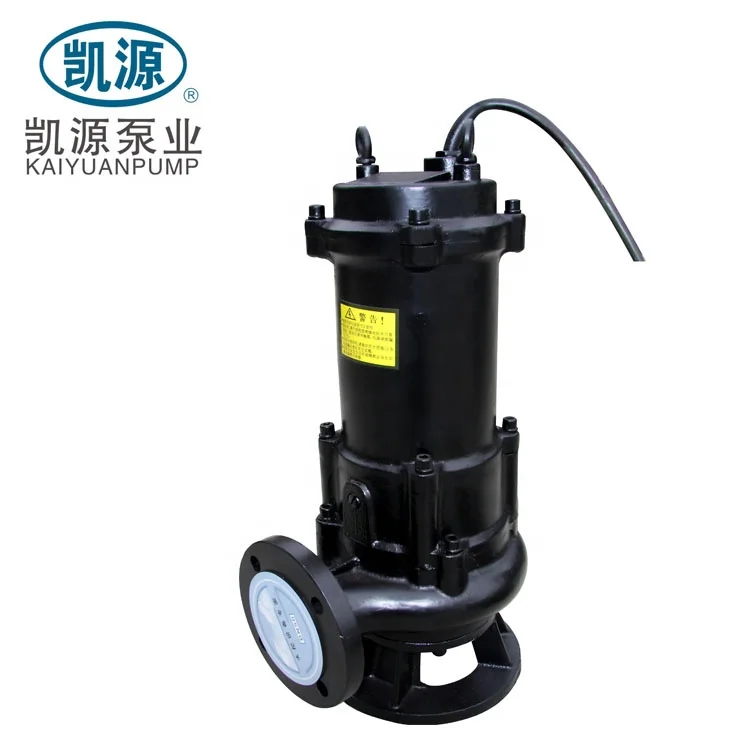 Sewage Cutter Submersible Centrifugal Drainage Polluted Water Pump