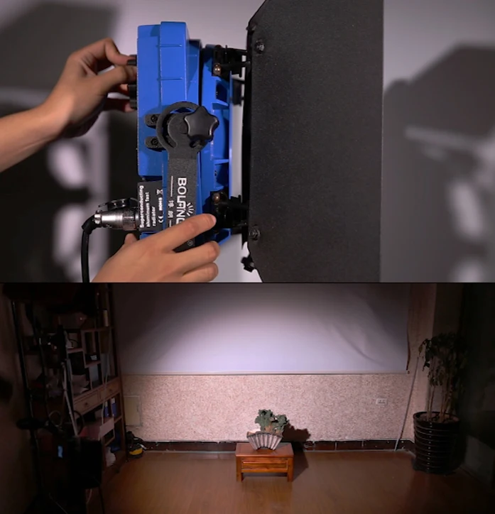 fresnel led light 150W Studio LED light spotlight  DMX control interface 1500B