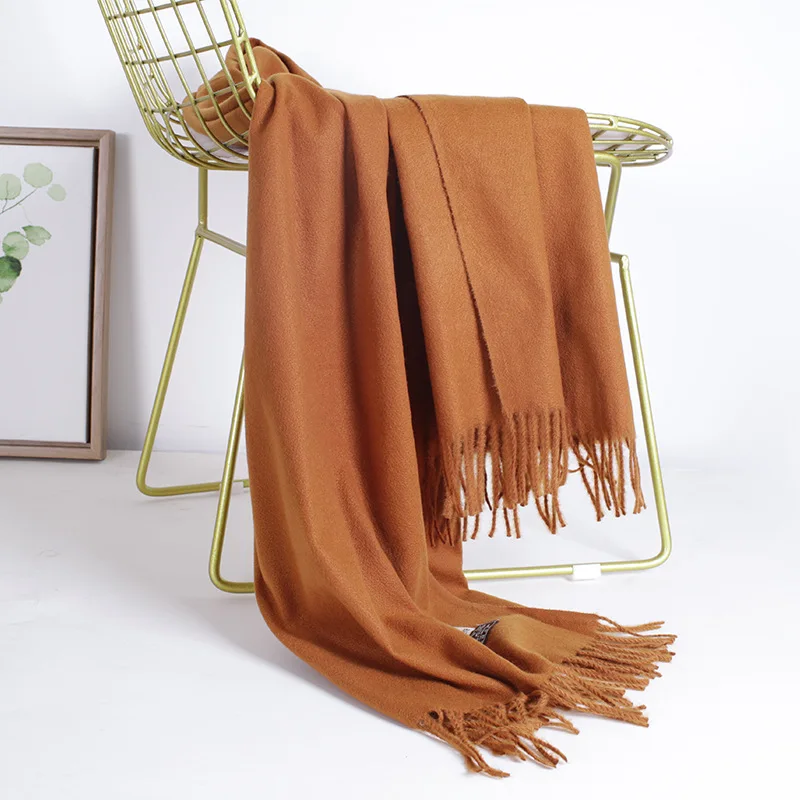 ladies designer cashmere scarves shawls pashmina women winter warm pashmina long shawl for women