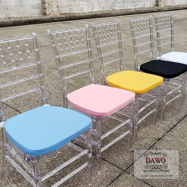 Высококачественный прозрачный акриловый стул chiavari для проведения мероприятий