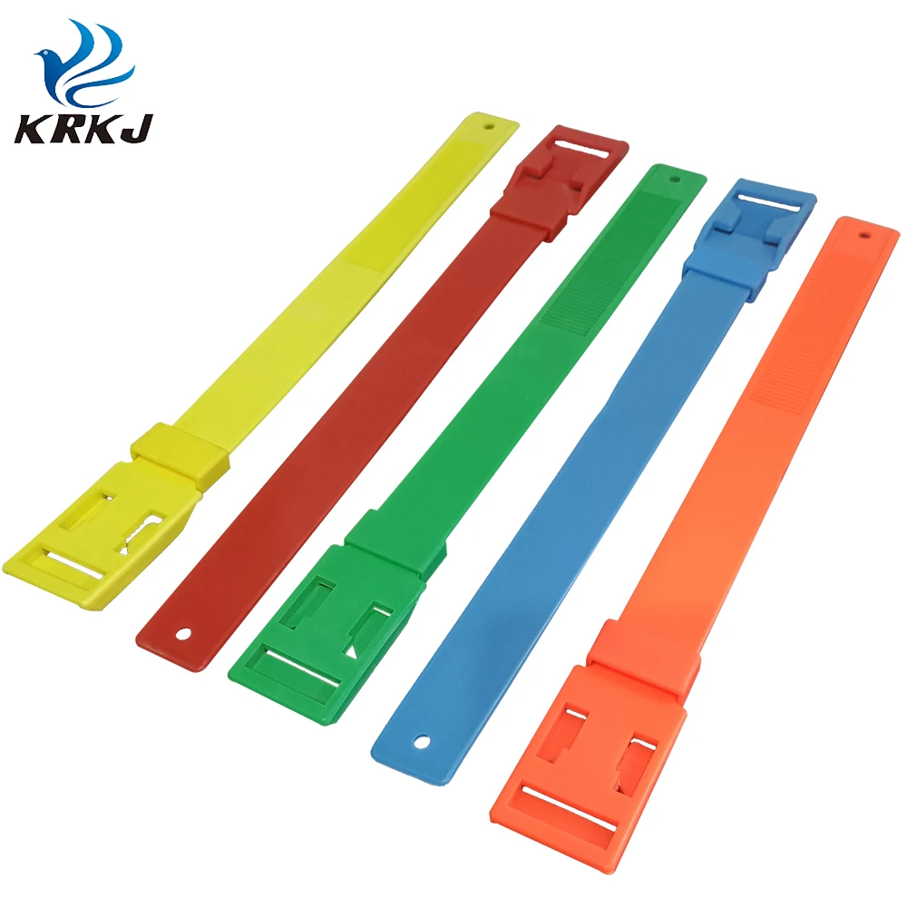 KD740 Veterinary Livestock Animal Plastic Identification Tape Cattle Leg Band for Trimming Marking