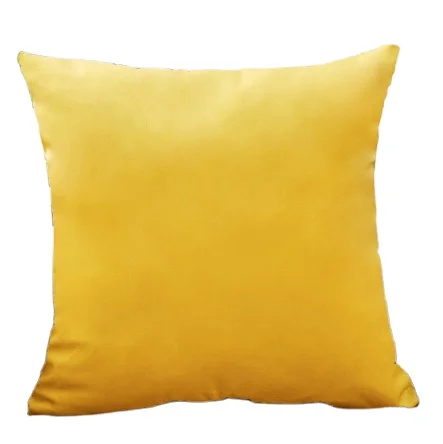 Velvet Decoration Pillows For Sofa Living Room Car Housse De Coussin 18*18inch