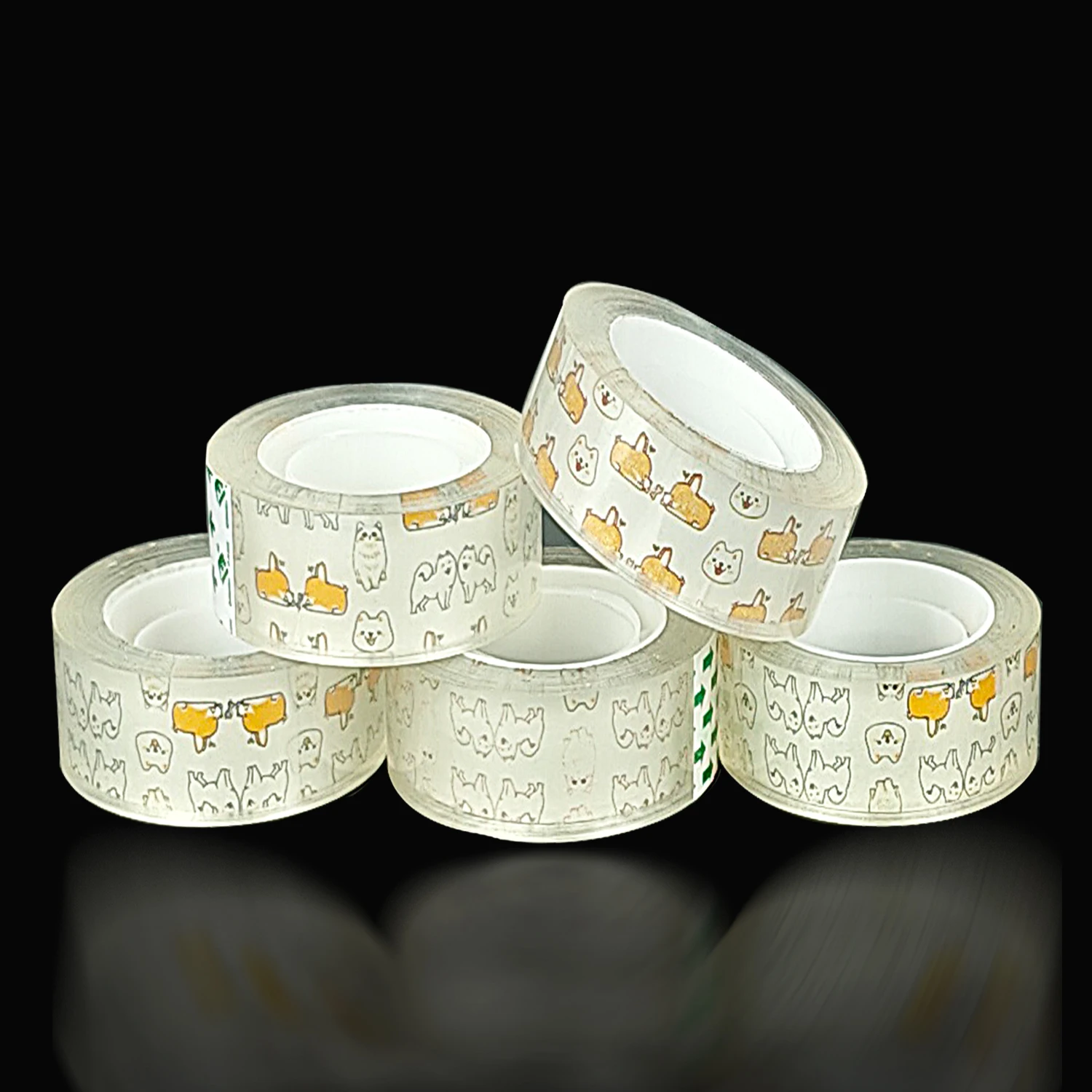 industry supply 12 mm No bubble transparent Stationary Tape use for student assignment school office