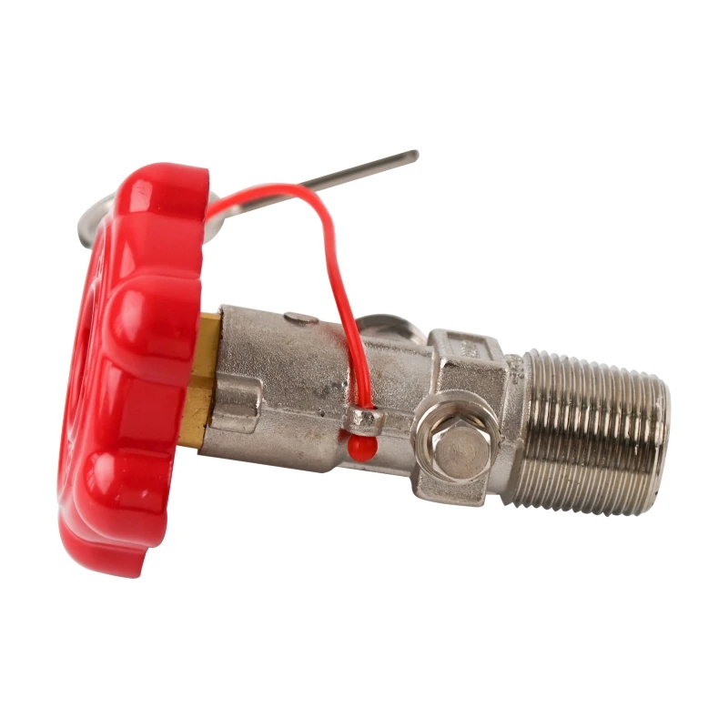 Low Price Factory Selling trolley CO2 fire extinguisher valve CE certified