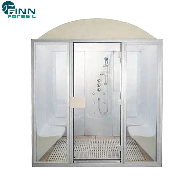 Acrylic 4 Person Spa Wet Sauna Steam Shower Rooms