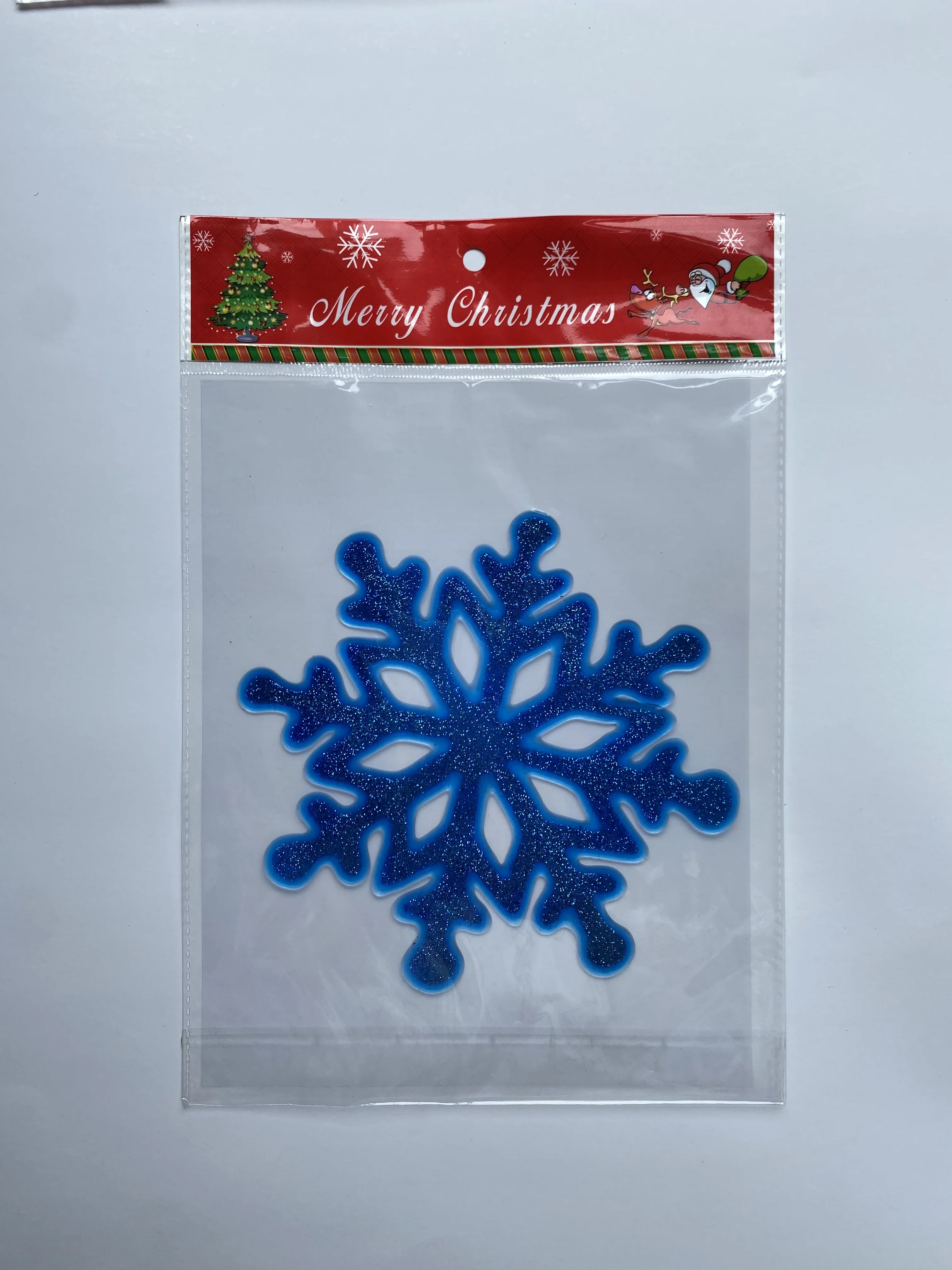 Custom reusable washable TPE TPR silicone craft stickers  for kids children  christmas decoration