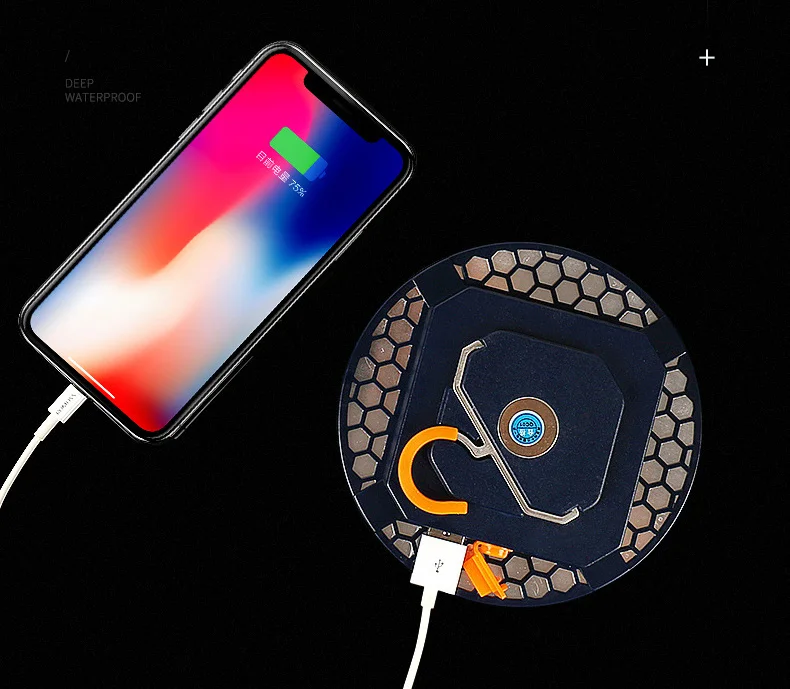 Wireless high-power emergency charging booth lights led outdoor emergency campsite lights