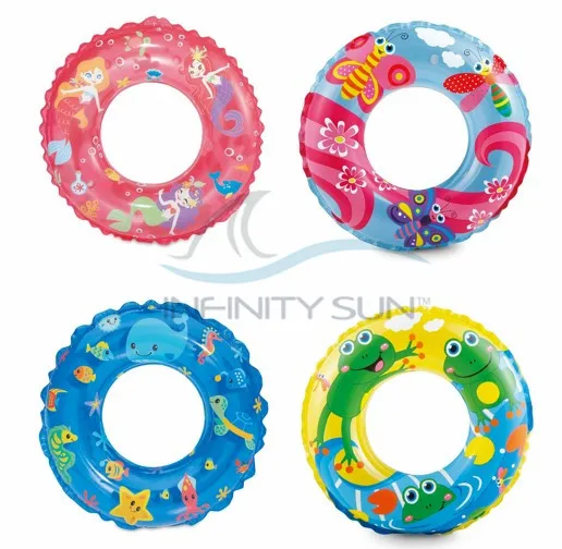 summer kids pool play rings inflatable swim ring inflatable baby infant swimming float ring