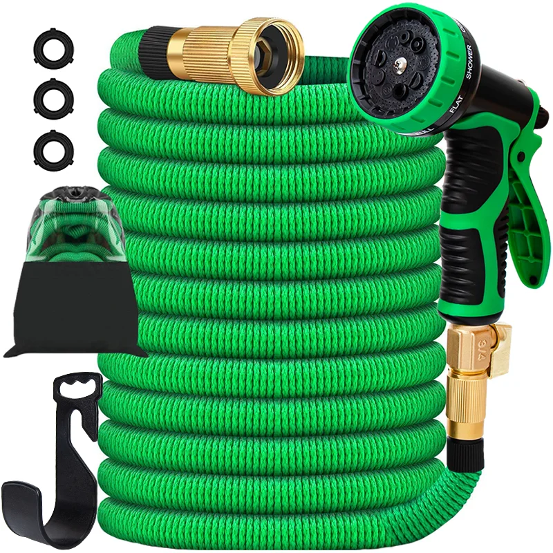 Factory Reusable Adapter Storge Rack Classic Water Expand Snake Mending Kit Pump Suction Rubber Porous Hexagon Garden Hose