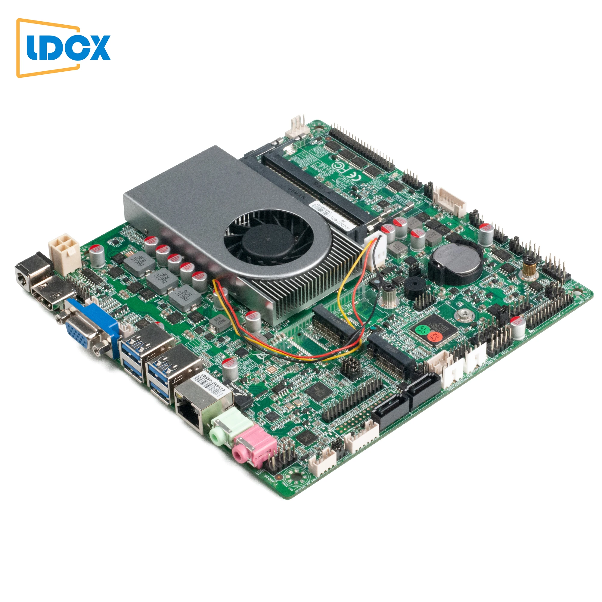 
LDCX Core i7 8550u thin itx Mini industrial control dual network motherboard 