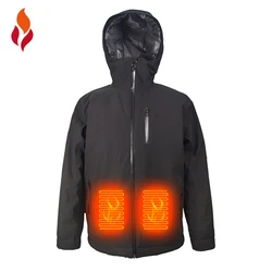 NEW ARRIVAL OEM Heat Jacket For Man Constant Heating Extra Size Winter Jacket USB Electric Battery Heated Jacket