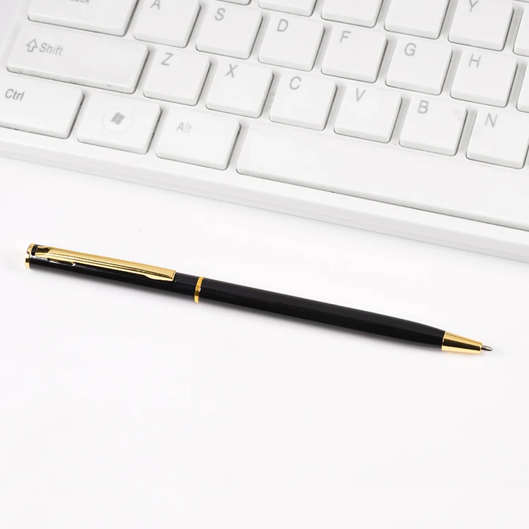 Promotional Cheap Gift slim metal ballpoint pen Wholesale school pen custom metal ball pen with logo