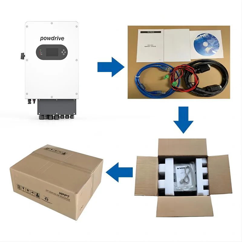 Low Pressure 240v Single Phase Inverter Powdrive PD0060G-SPM-EU 6kw 8kw 10kw 12kw Hybrid Inverter
