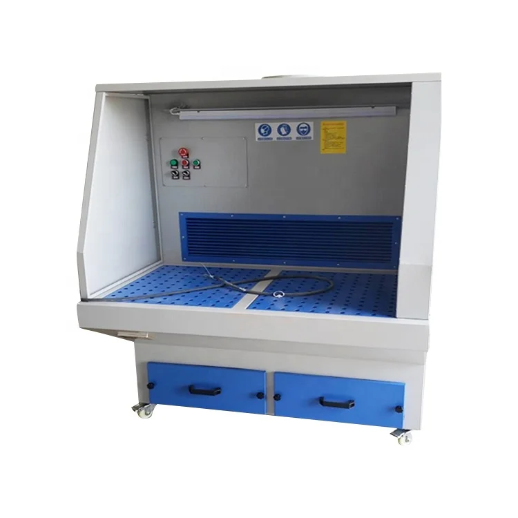 High-efficiency Grinding polishing sanding use downdraft table Sanding dust collection table