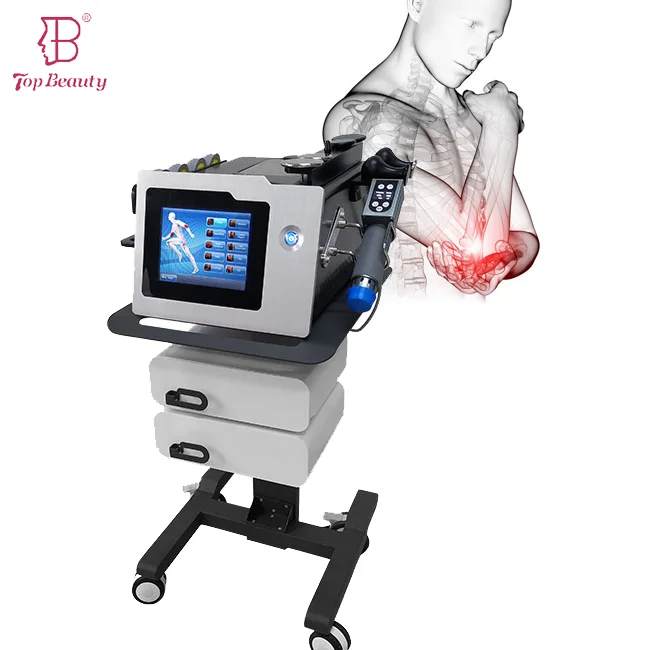 3 in 1 Tecar Wave Shockwave RF Shock wave 448KHZ RET CET Tecar Therapy Ultrasound Physiotherapy Pain Relief Device