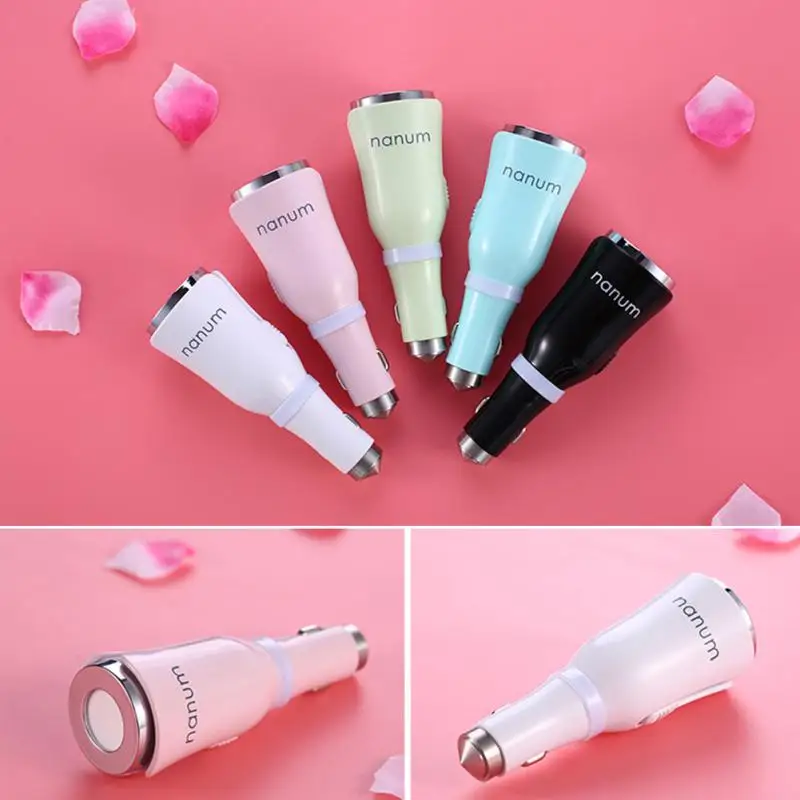 Perfume USB Car Charger Portable Air Freshener Waterless Aroma Diffuser Mini USB Aromatherapy Machine Car Aroma Diffuser