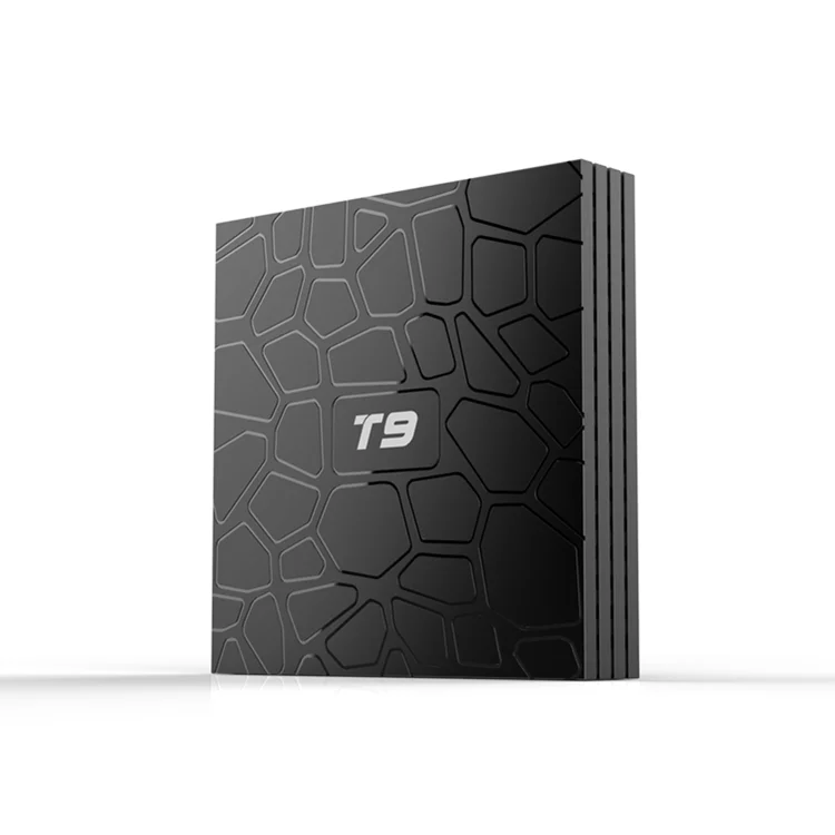 Android 9.0 TV Box T9 RK3318 Quad Core Smart 4K TV Player Dual Wifi BT 4.0 4K Android 9.0 Box T9 Smart Box