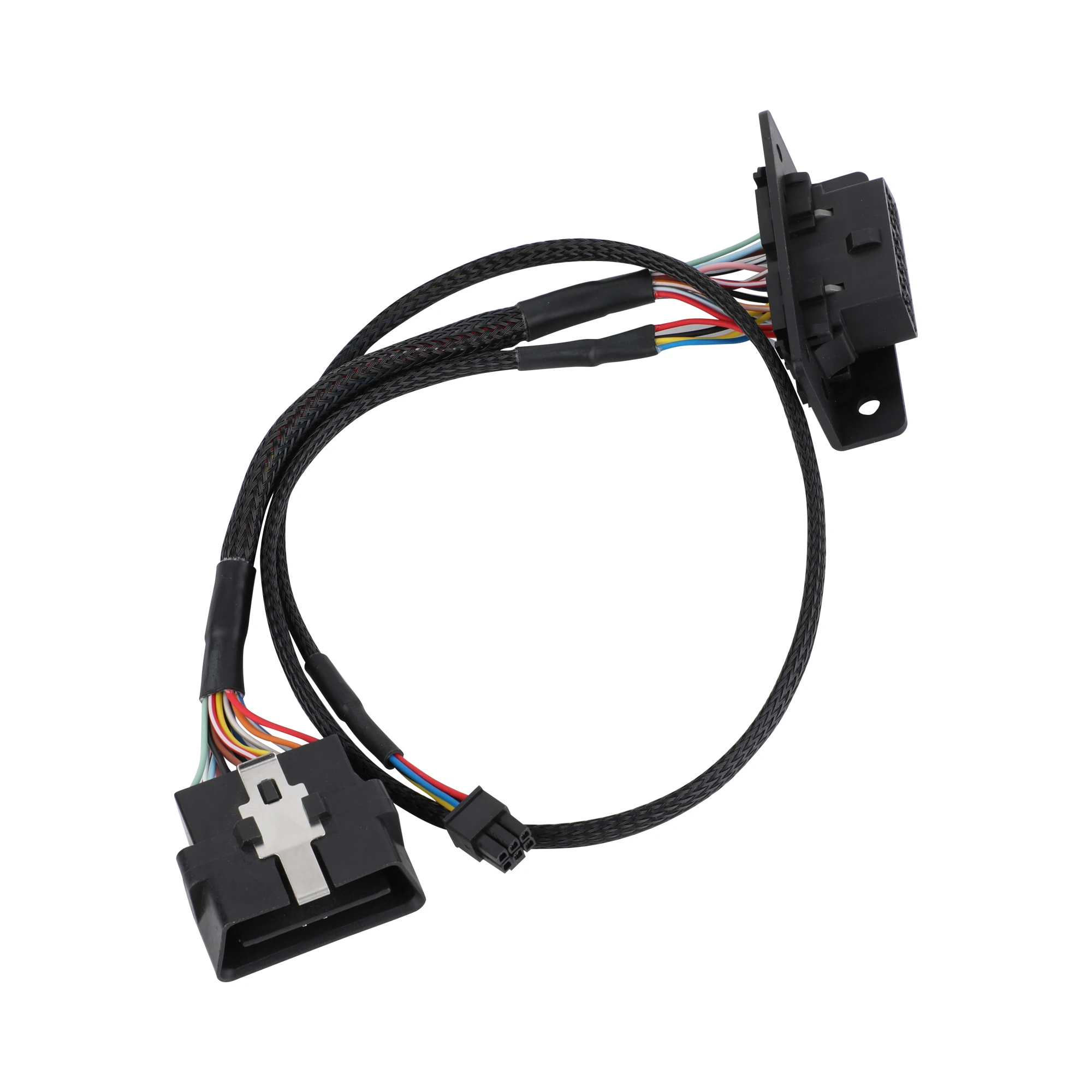 OEM ODM factory 16 pin male obd2 obdii obd 2 connector universal  split y cable