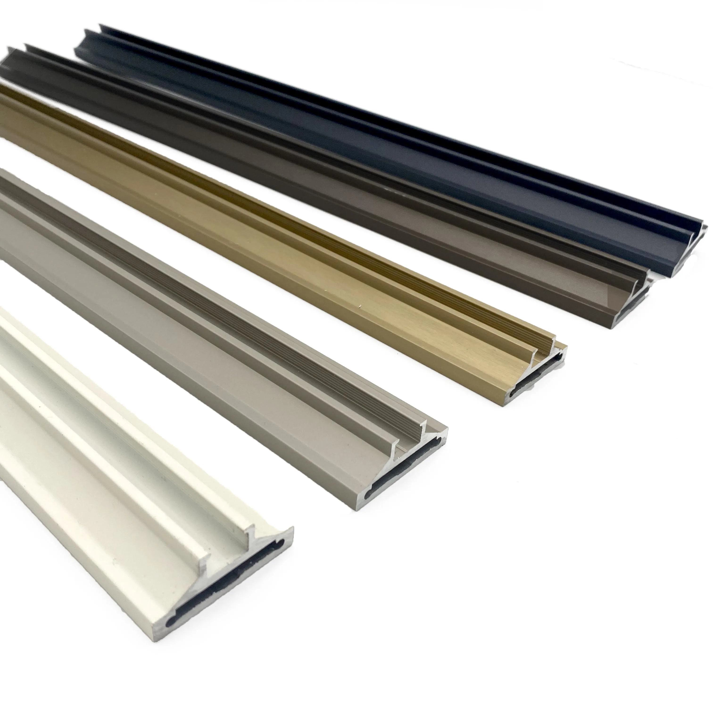 frameless aluminum interior noiseless sliding door Profiles For Sliding door