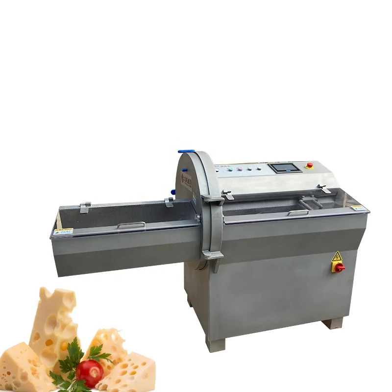 Automatic Stainless Steel Frozen Beef Pork Meat Steak Cutting Slicing Machine / Bacon Slicer Equipment