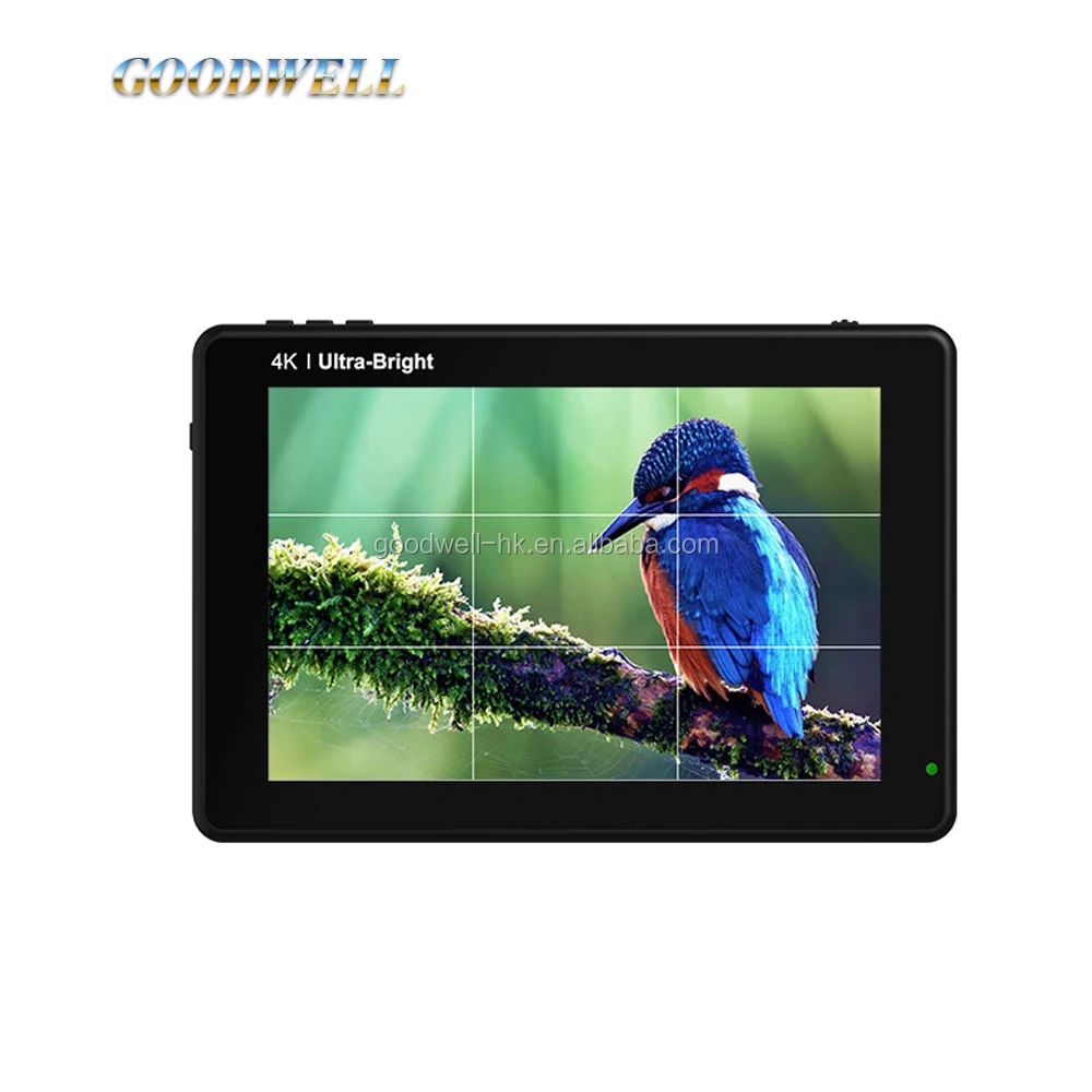 LUT7S 7 дюймов 2200 нит 3D LUT сенсорный экран цифрового однообъективного зеркального фотоаппарата поле для контроля уровня сахара в крови с гистограммой вектора изображения 3G-SDI с входом и выходом