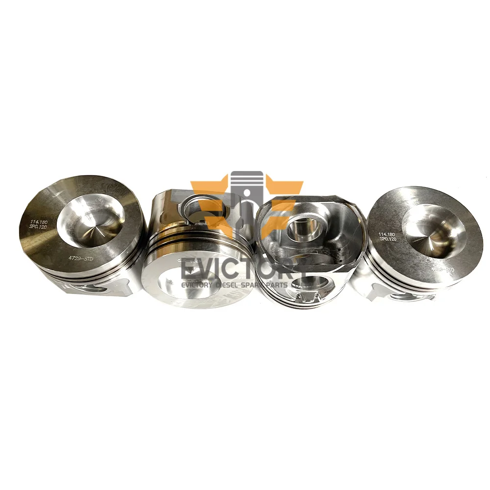 For forklift QUANCHAI 4B2-95C50 overhauling engine piston kit excavator FOTON truck engine