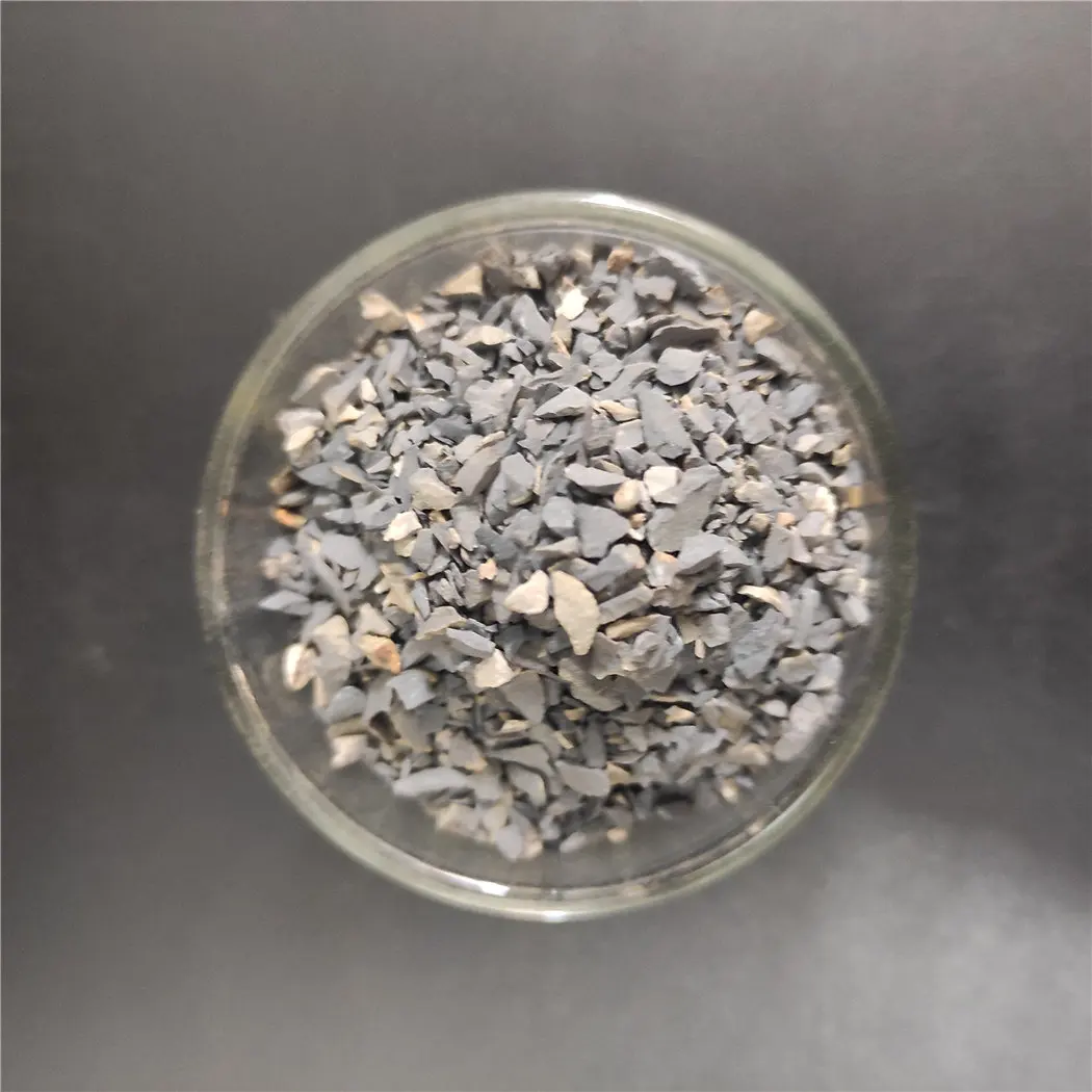 
Homogenized calcined mullite particles 