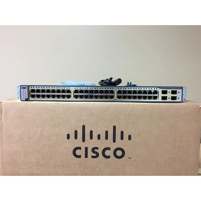  СНГ CO WS-C2960X-48FPS-L сетевой коммутатор Gigabit 2960x 48fps l PoE + гигабитный для программирования в производственных условиях 740W LAN база полный POE данных