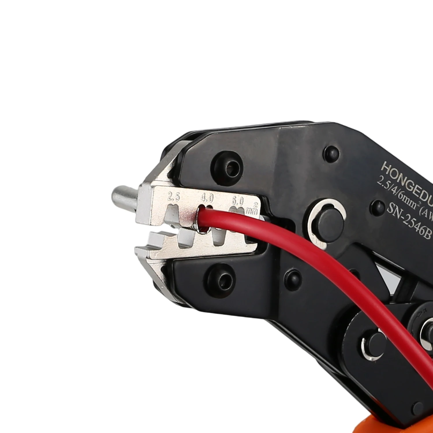 Hand Portable Adjusting Insulated Ratcheting MC4 Solar panel Tubular Terminals Crimping Tools Set SN-2546B Plier