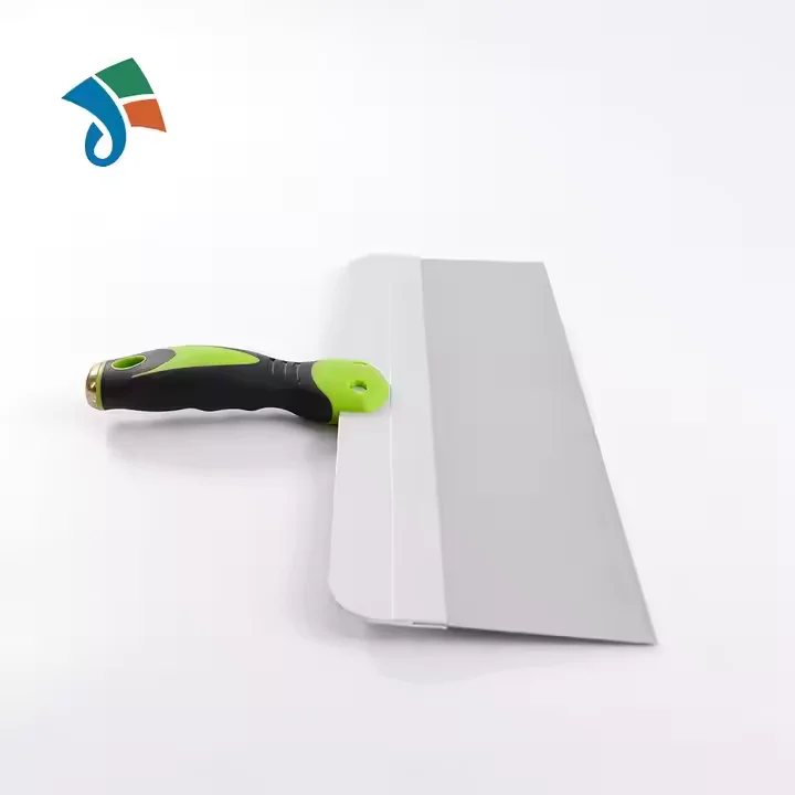 plastic spatula tool plastic handle steel construction cement scraper