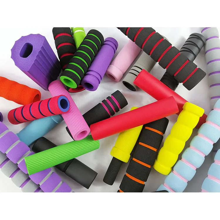 Custom gym equipment protective cover NBR rubber foam non-slip handle grip