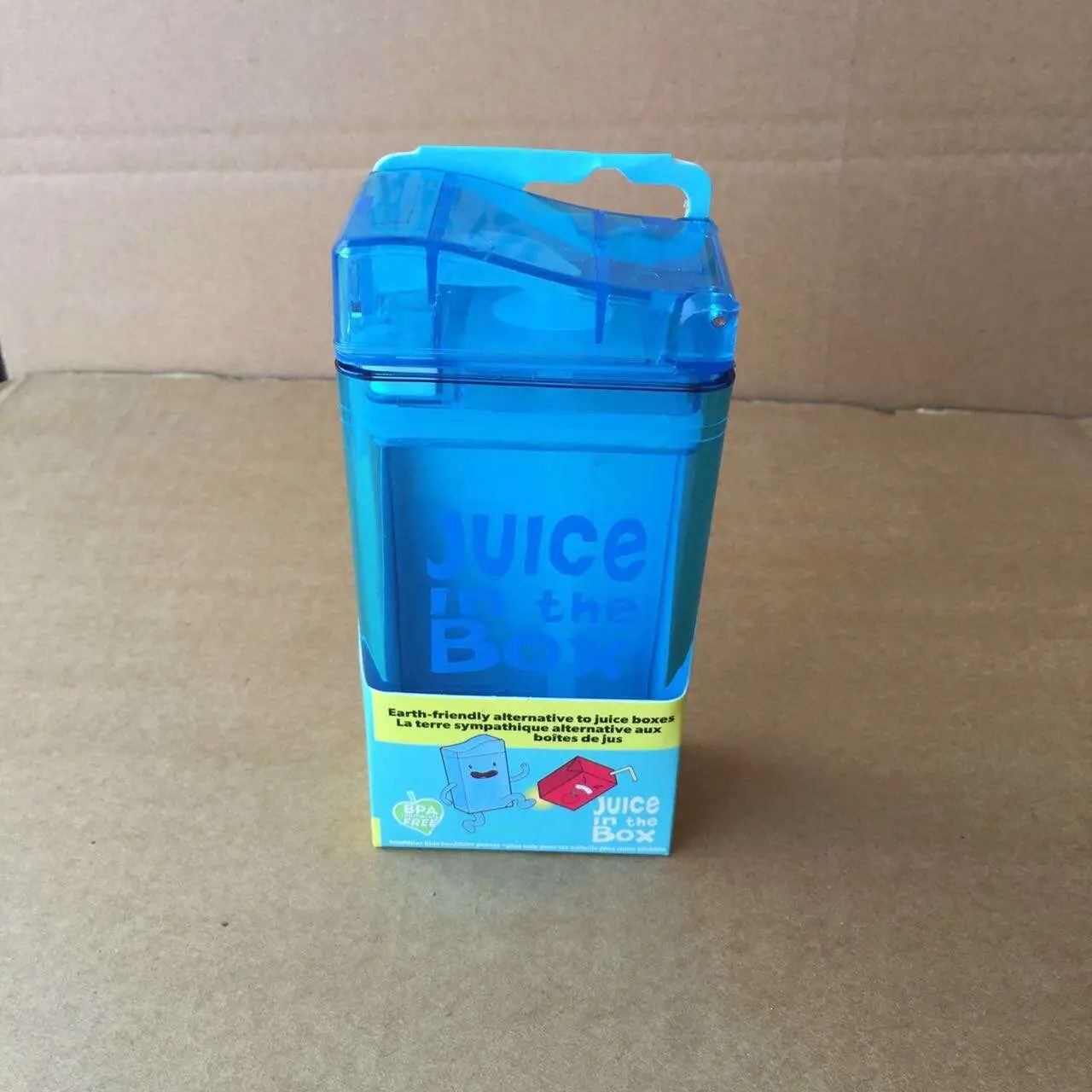 FX Water Bottle Kids Drinking Bottle BPA FREE Tritan Material Power In The BOX Children School Sports Juice Bottle With Straw